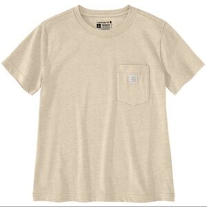 Carhartt Relaxed Fit Pocket T-Shirt Cream Size S NWT